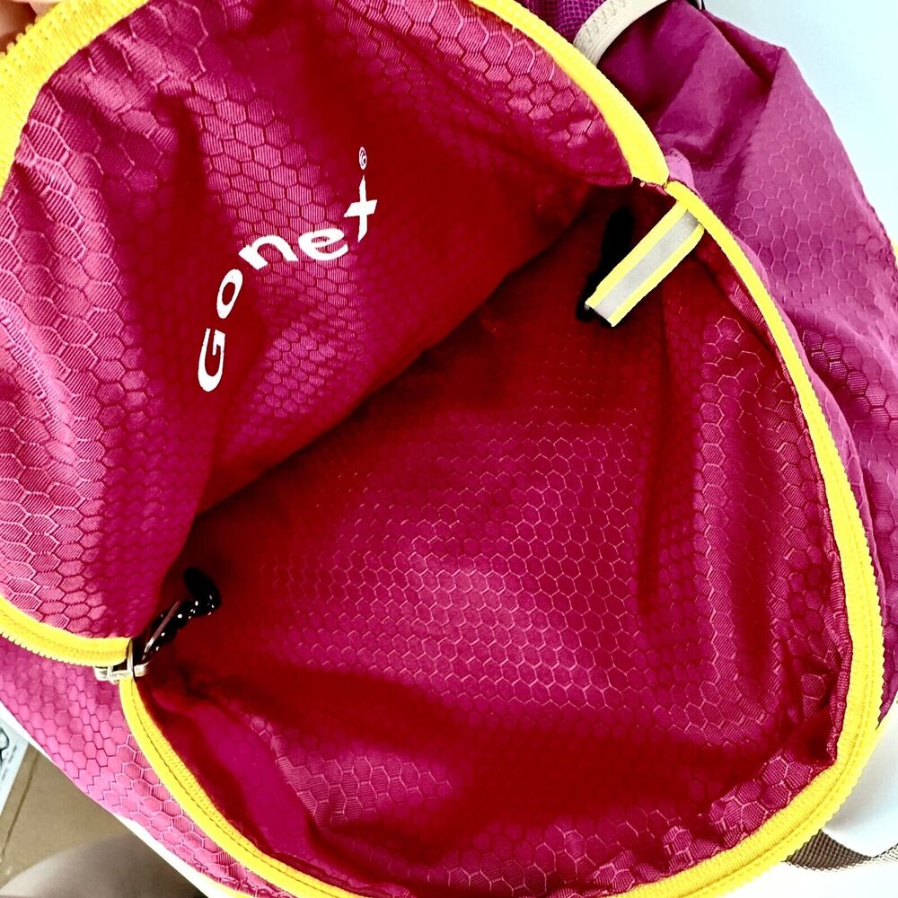 Gonex Pink Lightweight Packable Backpack Handy Foldable - Picture 3 of 5